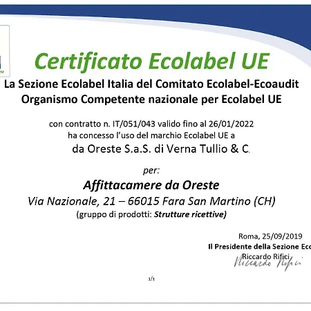 Da Oreste Gasthof 3*